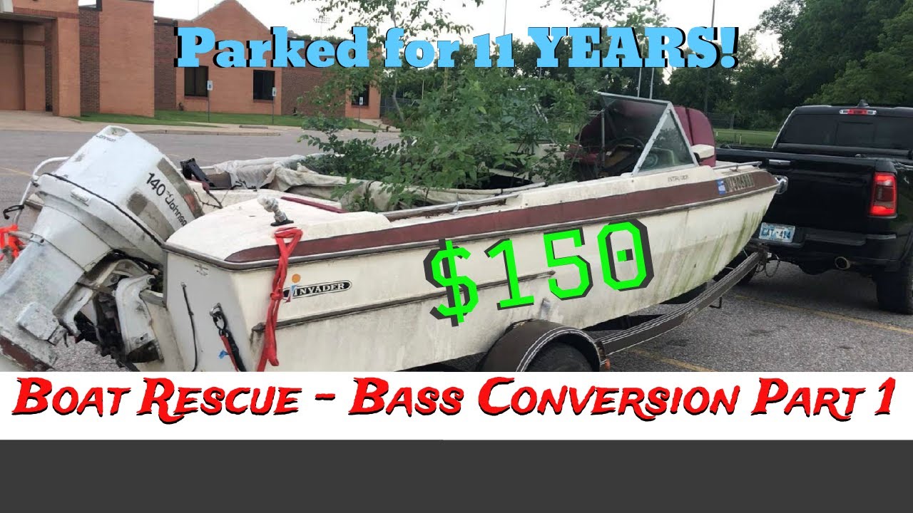 Converting an Old Tri-Hull into a Bass Fishing Boat