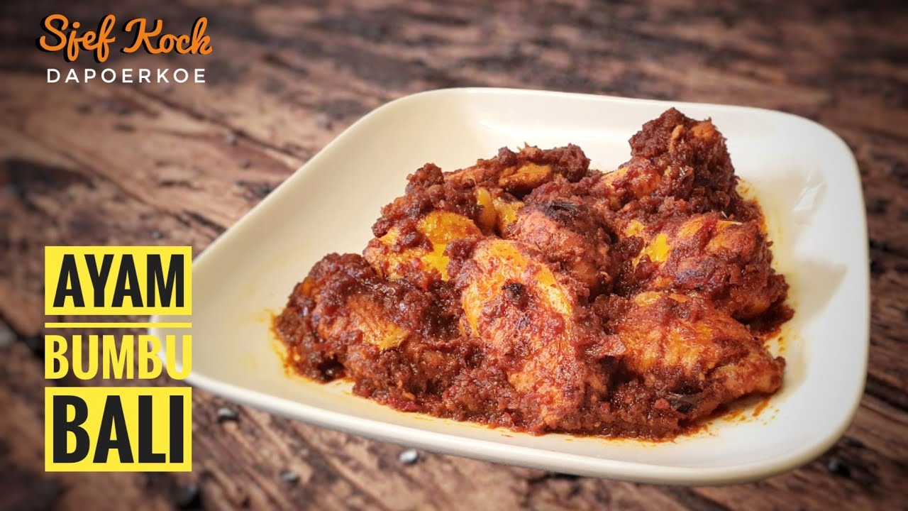 Ayam Bumbu Bali Recept | Ajam Boemboe Bali Maken | Indonesische Keuken | Indonesisch Koken