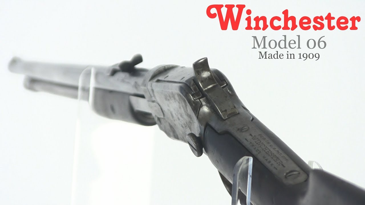 Винчестер 1909 года, модель 06 — помповый 22LR