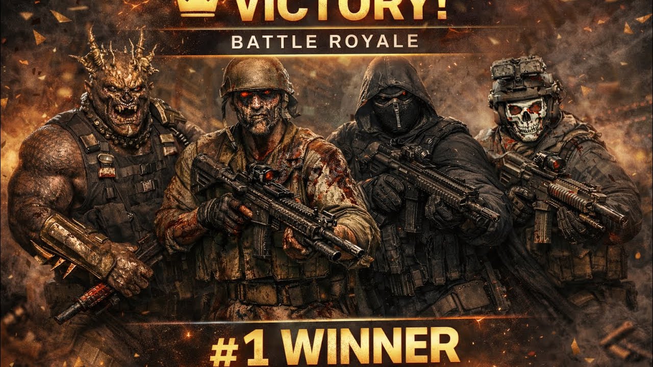 Demon Squad Secures the Warzone Victory 🏆🔥
