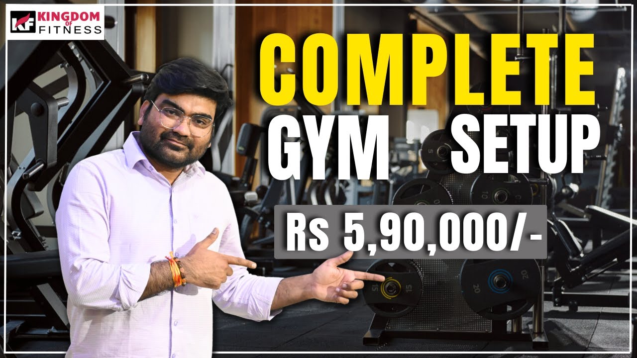 Complete Gym Setup at Rs 5,90,000/- Only | Low Budget Gym Setup | Kingdom of Fitness