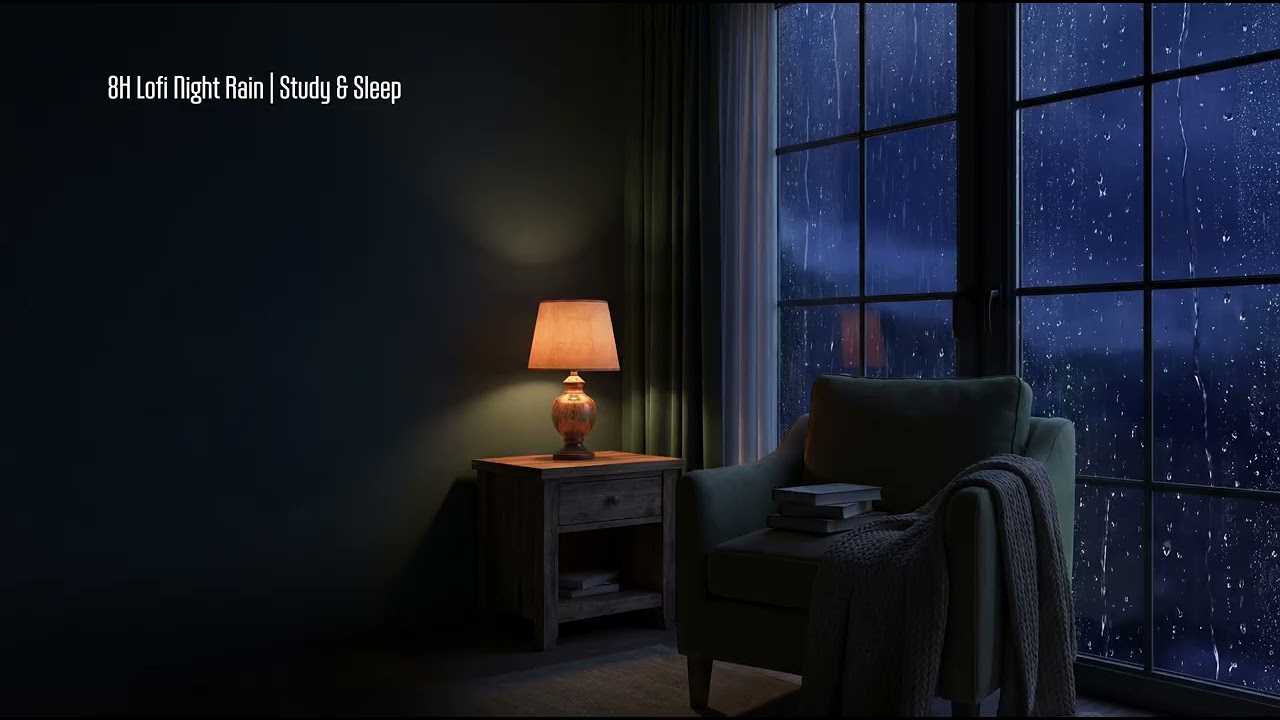 Lo fi Rain for Deep Sleep No Ads