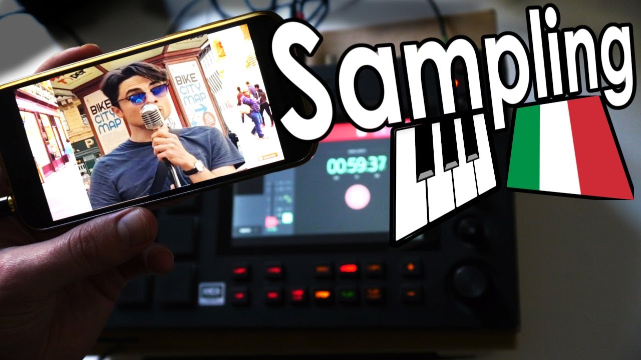 Akai Mpc Live Beat Making - I sampled a Street Performer!