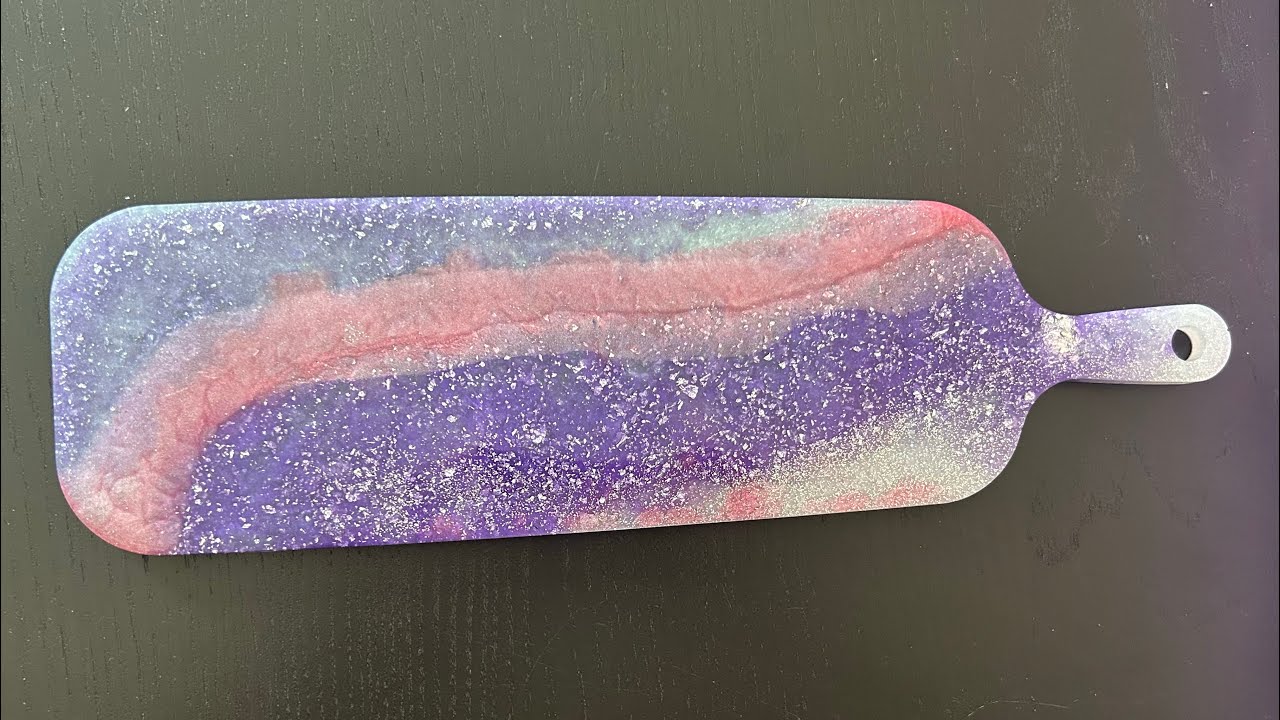 Epoxy Borrel/Serveer Plank Maken | Giethars | Resin Art