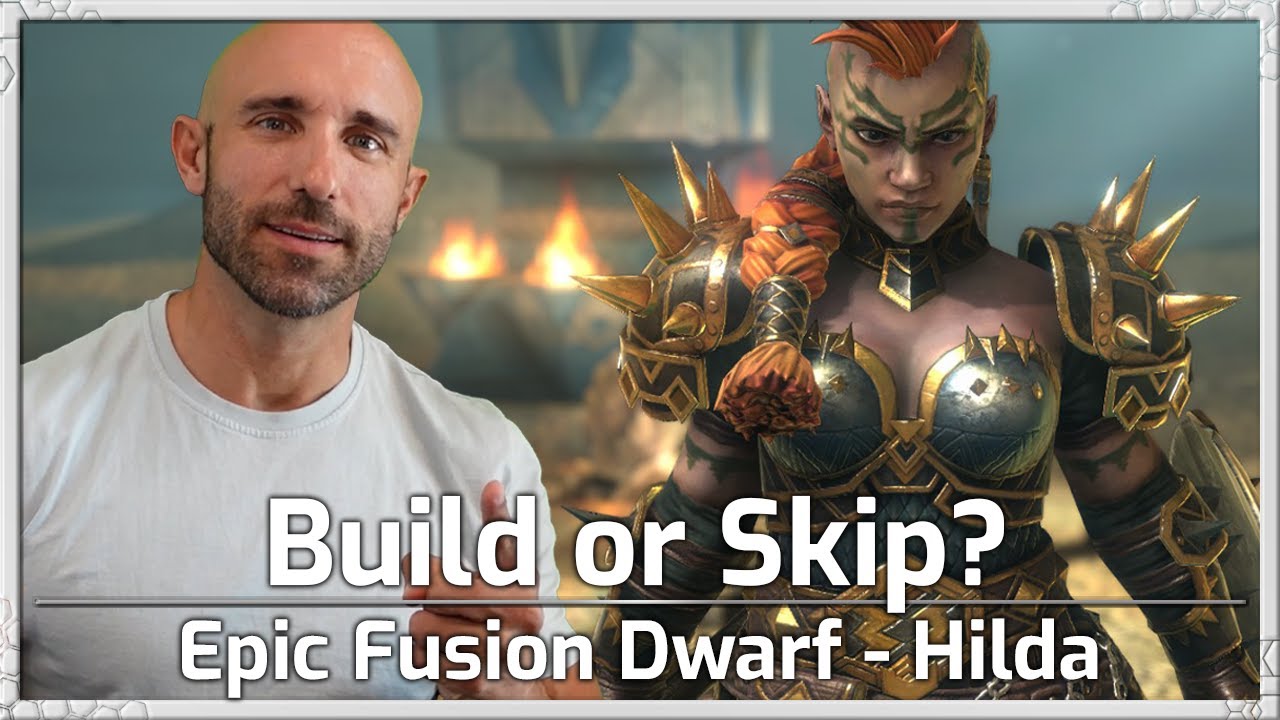 Epic Fusion Dwarf (Hilda) - Build or Skip? - RAID Shadow Legends