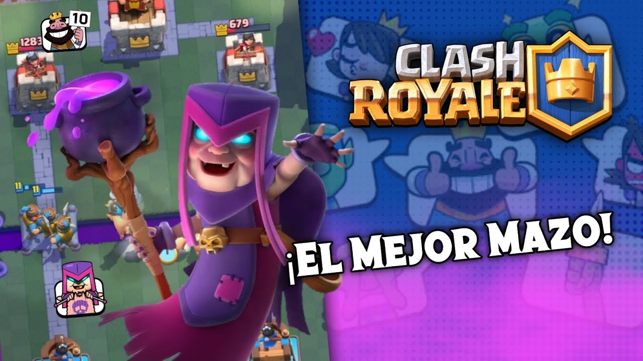 Mi Mazo Clásico Favorito con Bruja Madre | Clash Royale.