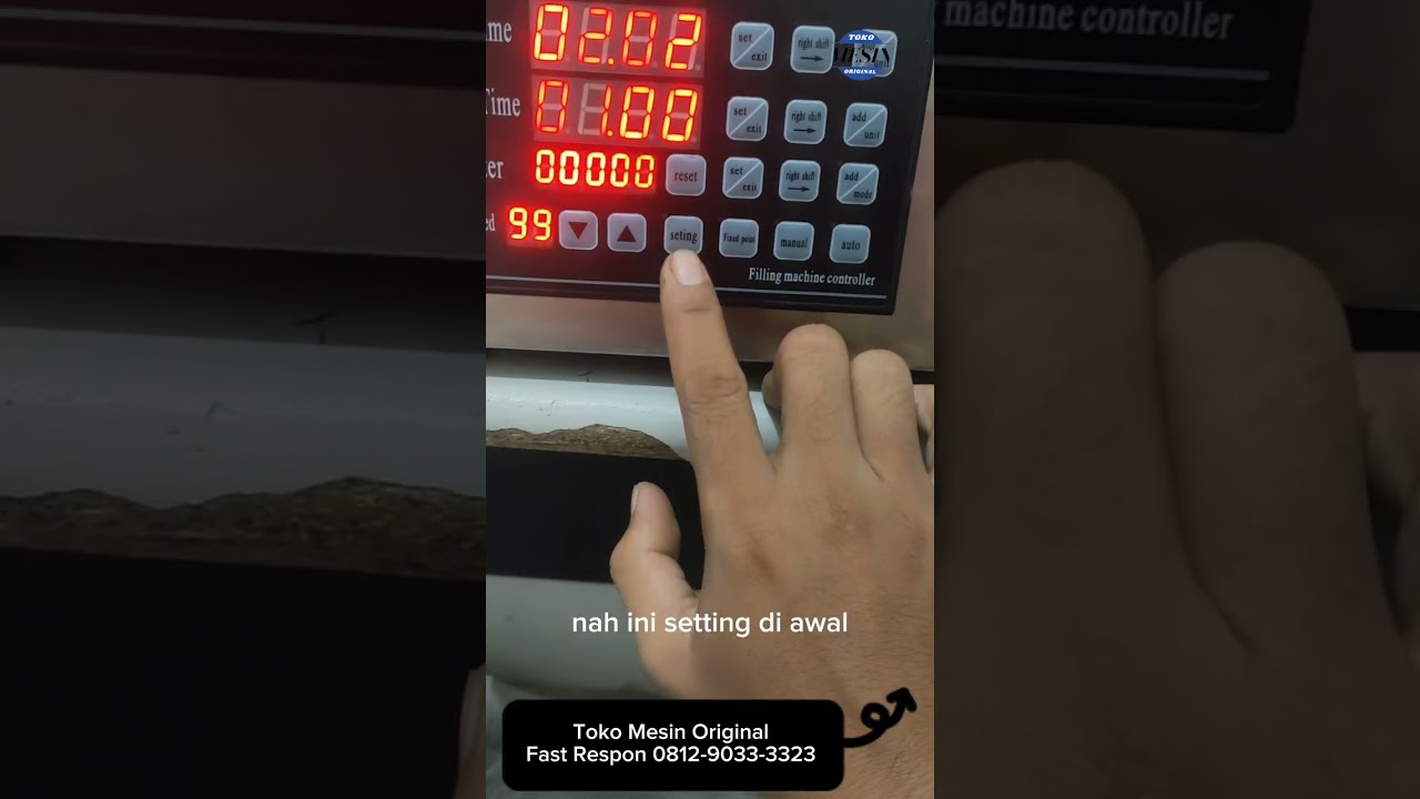 Mesin Filling Cairan Ringan GFK-280 1 Nozel @tokomesinoriginal7827