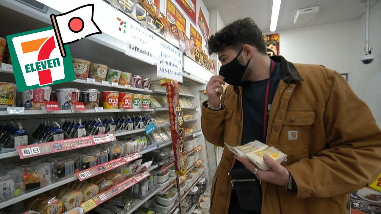 HasanAbi reviews 7-Eleven Food in Japan
