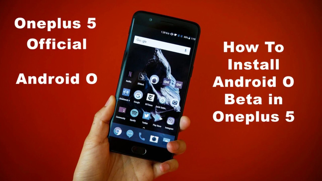 Oneplus 5 Official Android O Update | Tutorial On How To Install Update | Android 8.0