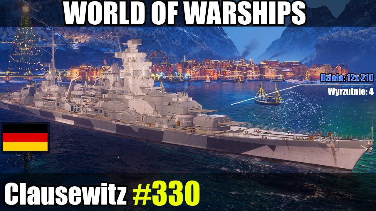 World of Warships - Om&oacute;wienie okrętu Clausewitz