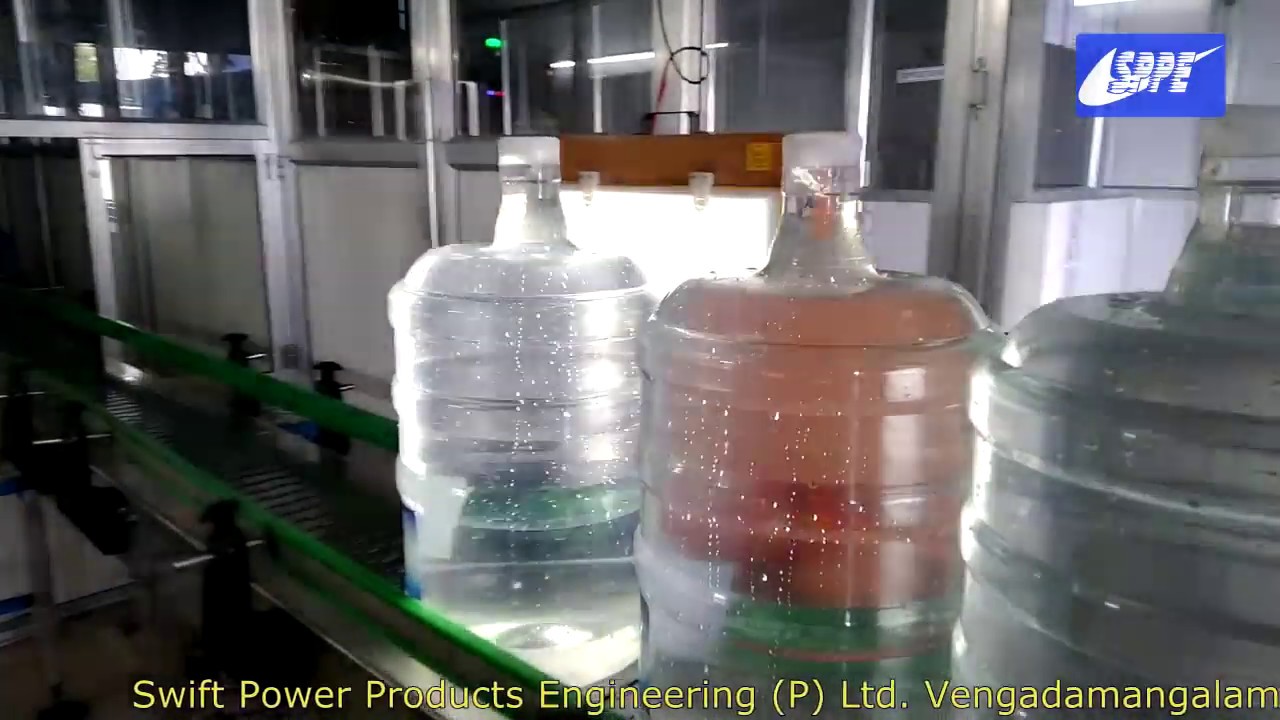 Fully Automatic 20 Litres Jar Washing & Filling Machine | Super Washing + Super Filling