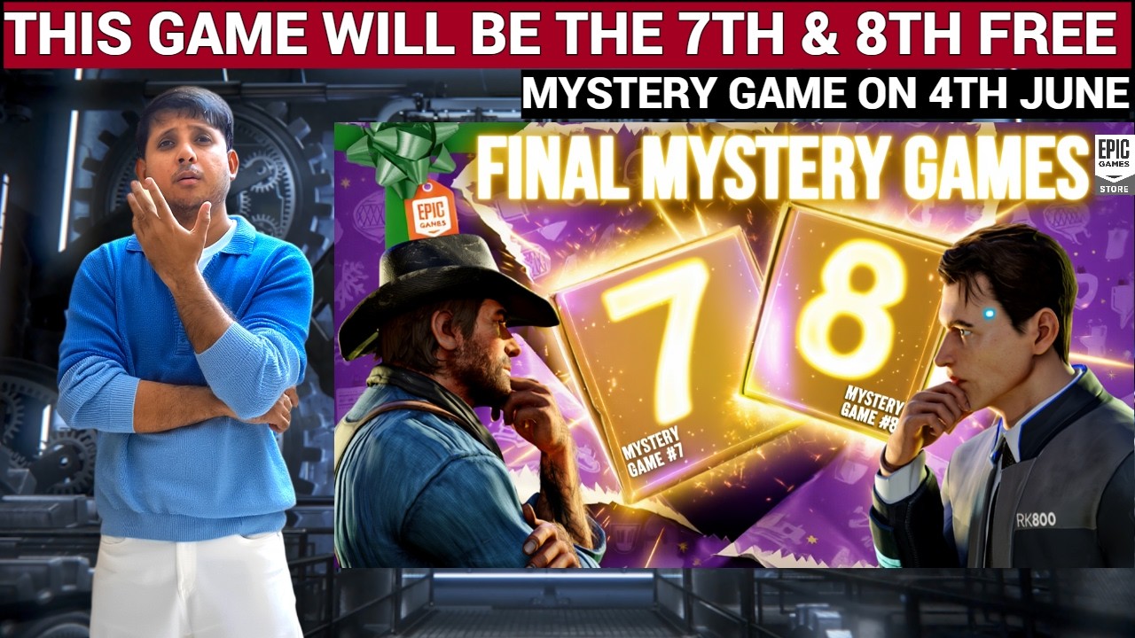 THIS IS THE 7TH & 8TH FREE MYSTERY GAME EXPECTED ON 04 JUNE | EPIC GAMES MYSTERY GAME 2026|