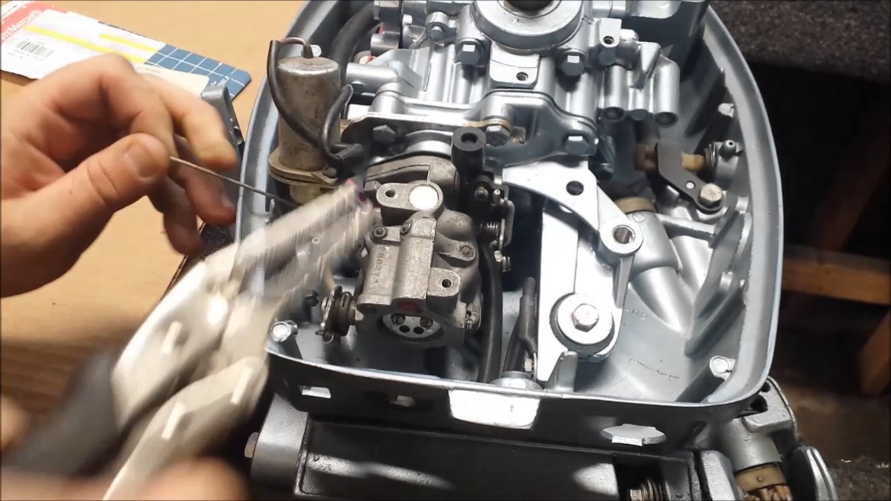 Johnson 15 HP Rebuild; Part 7, Choke Solenoid