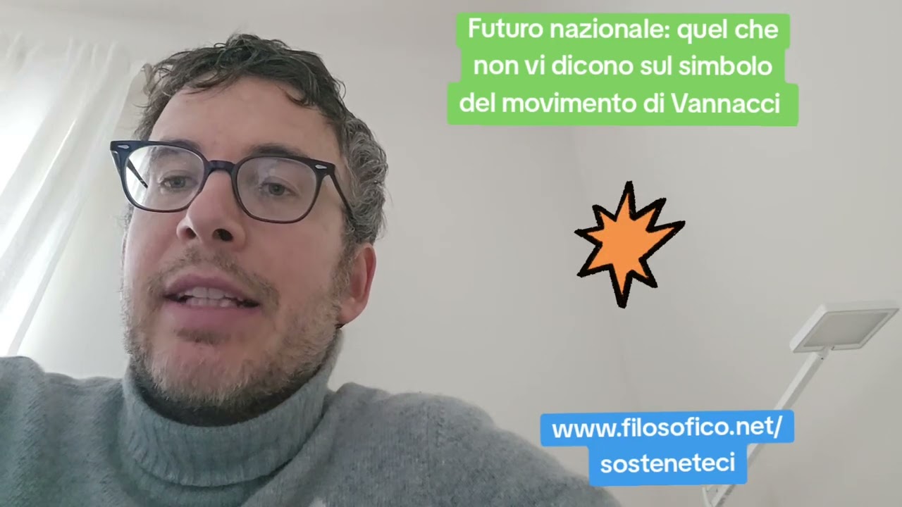 DIEGO FUSARO: Futuro Nazionale: quel che non vi dicono sul simbolo del movimento di Vannacci