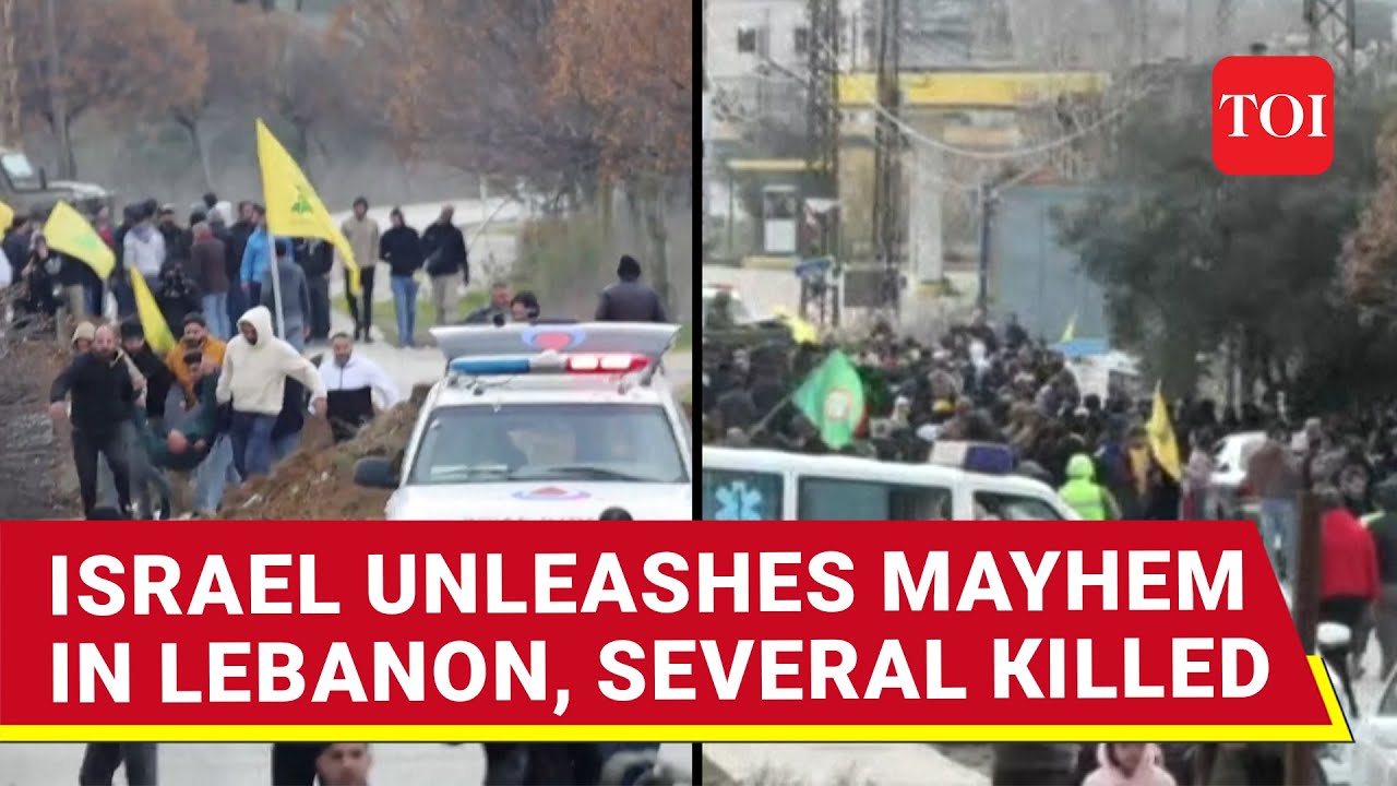 Lebanon War Resumes? Pro-Hezbollah Lebanese Storm IDF Positions, Clash With Israelis | Watch