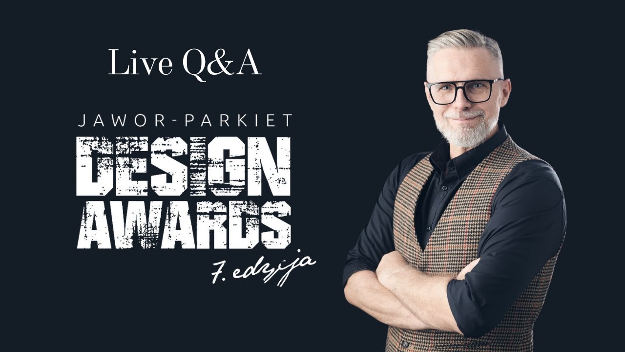 Live Q&A - 7. edycja konkursu Jawor-Parkiet Design Awards