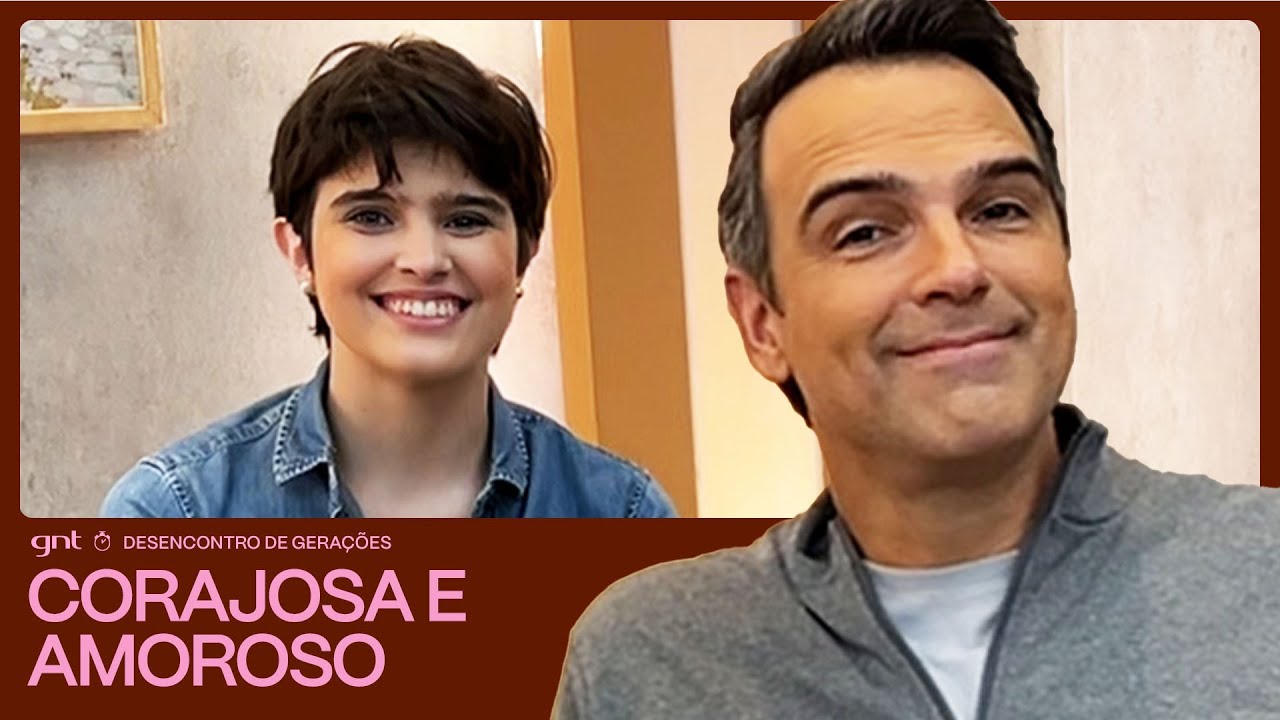 CORAJOSA! Tadeu Schmidt e Valentina em desafio de pai e filha | Desencontro de Gerações | GNT