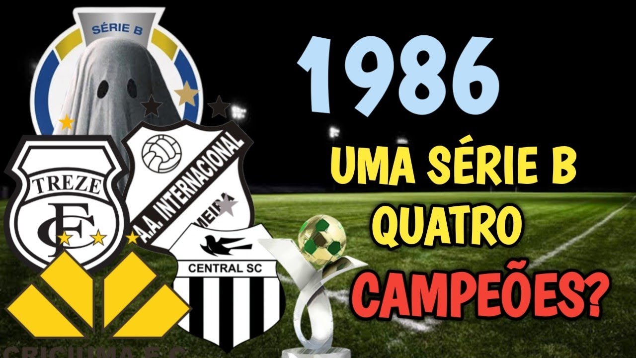 AFINAL! QUEM FOI CAMPEÃO da BIZARRA SÉRIE B de 1986?