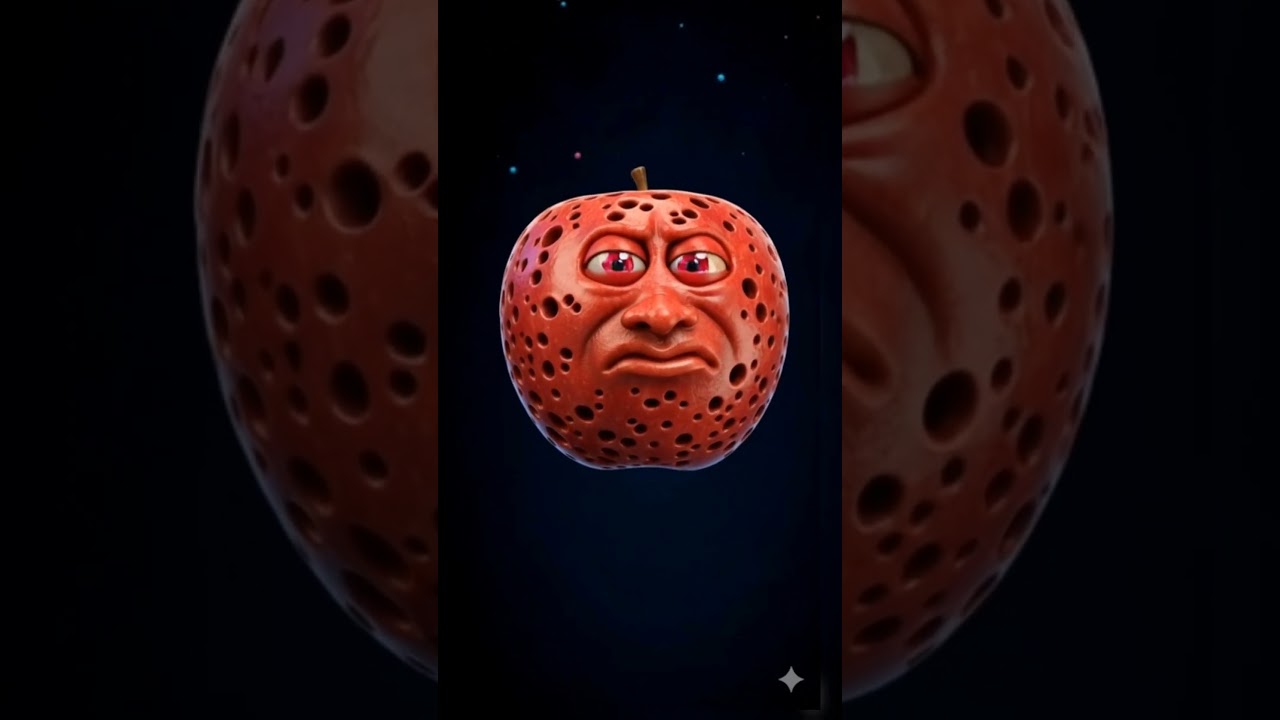 the sad apple 🍎 loop ➰