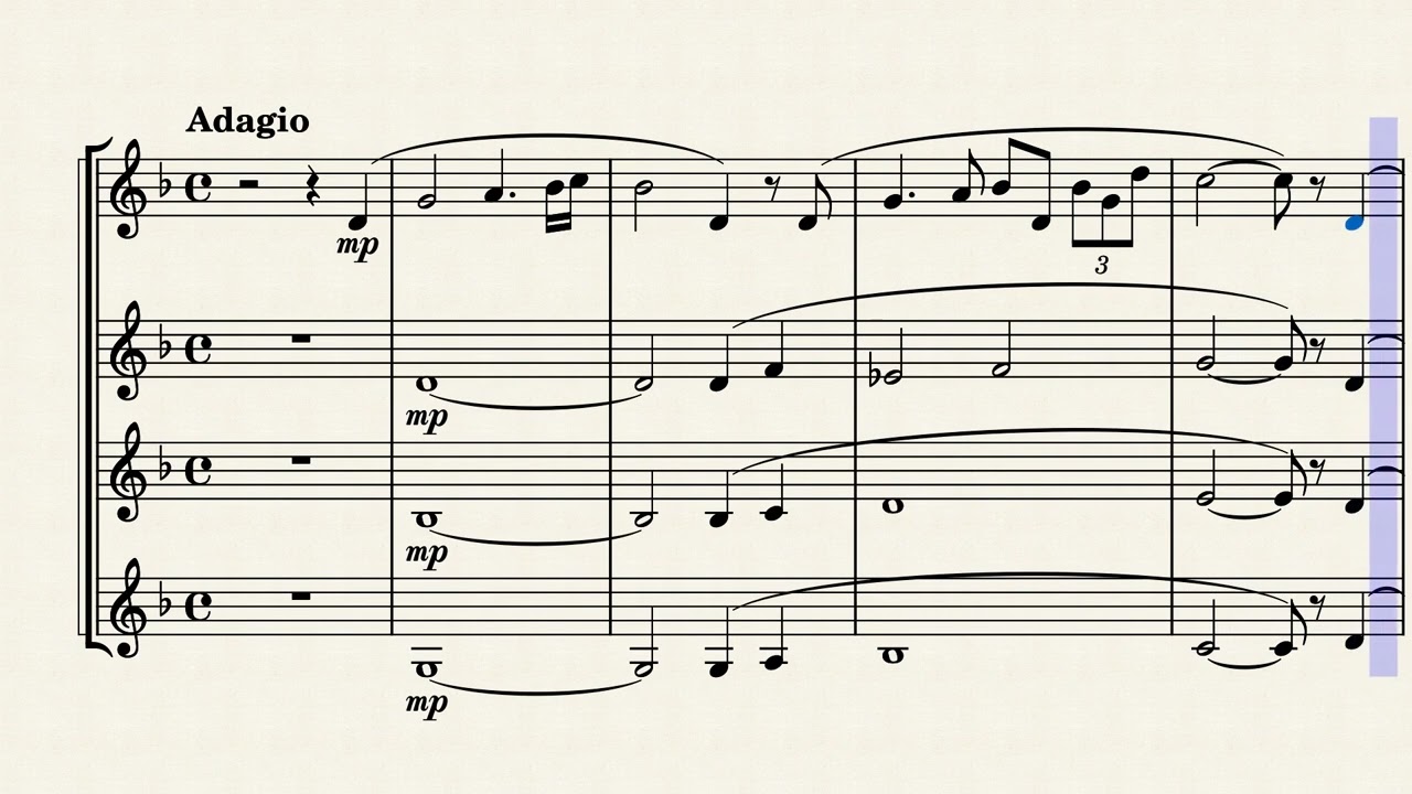 The Force Theme, Arr. for Trumpet Quartet