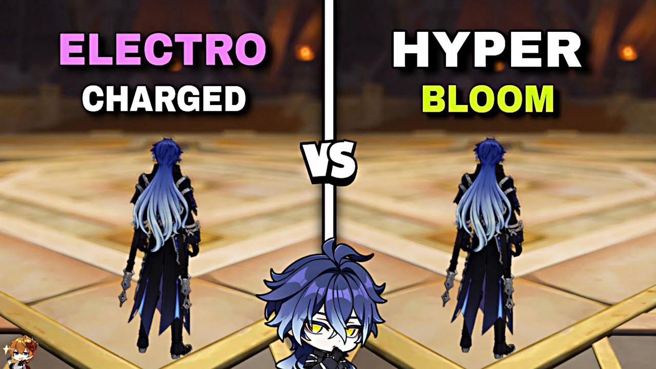 FLINS ELECTRO-CHARGED VS HYPER-BLOOM | Genshin Impact