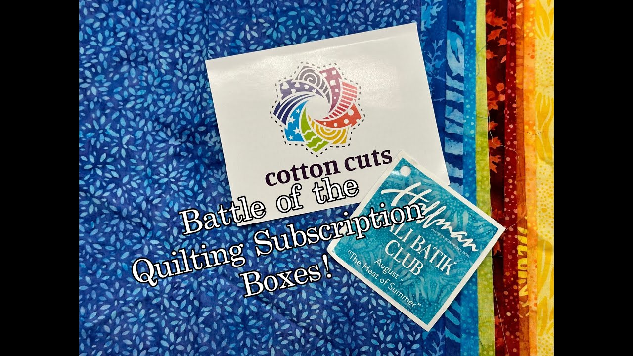 Battle of the Quilting Subscription Box - COTTON CUTS JAVA BOX  - August 2024