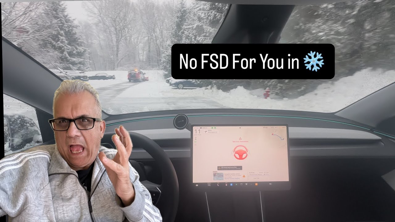 Система FSD снимает записи с камер видеонаблюдения, проблемы с вождением по снегу, шесть экстренн...