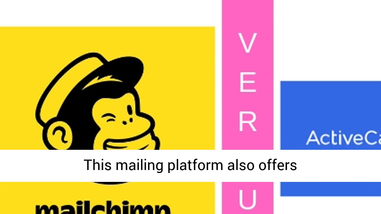 Email Marketing Software Comparison Chart Activecampaign vs Mailchimp