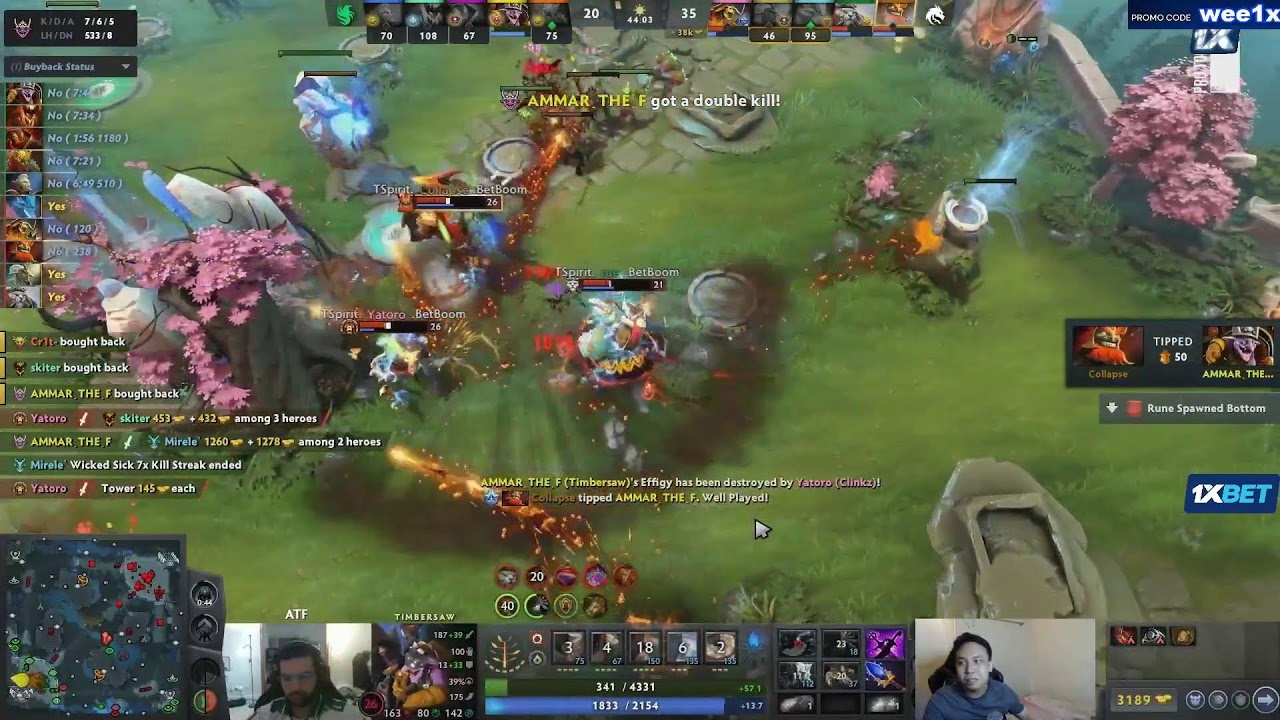 Team Spirit vs Falcons-Dream League S28 Group Stage-Best of 2