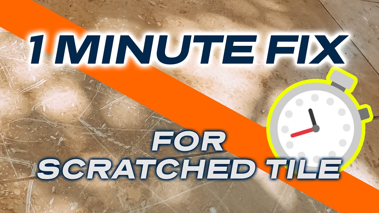 Restor A Finish by Howard Products for scratched tile