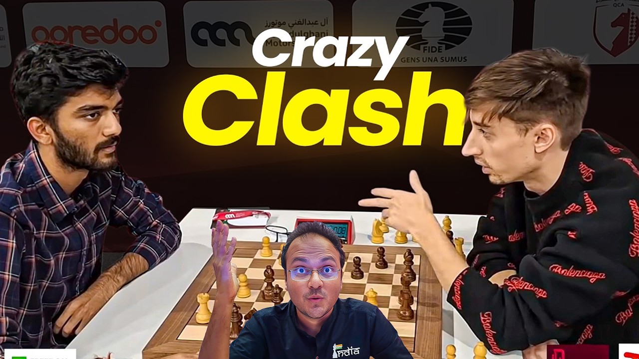 The completely crazy clash between D. Gukesh vs Daniil Dubov | World Blitz 2025