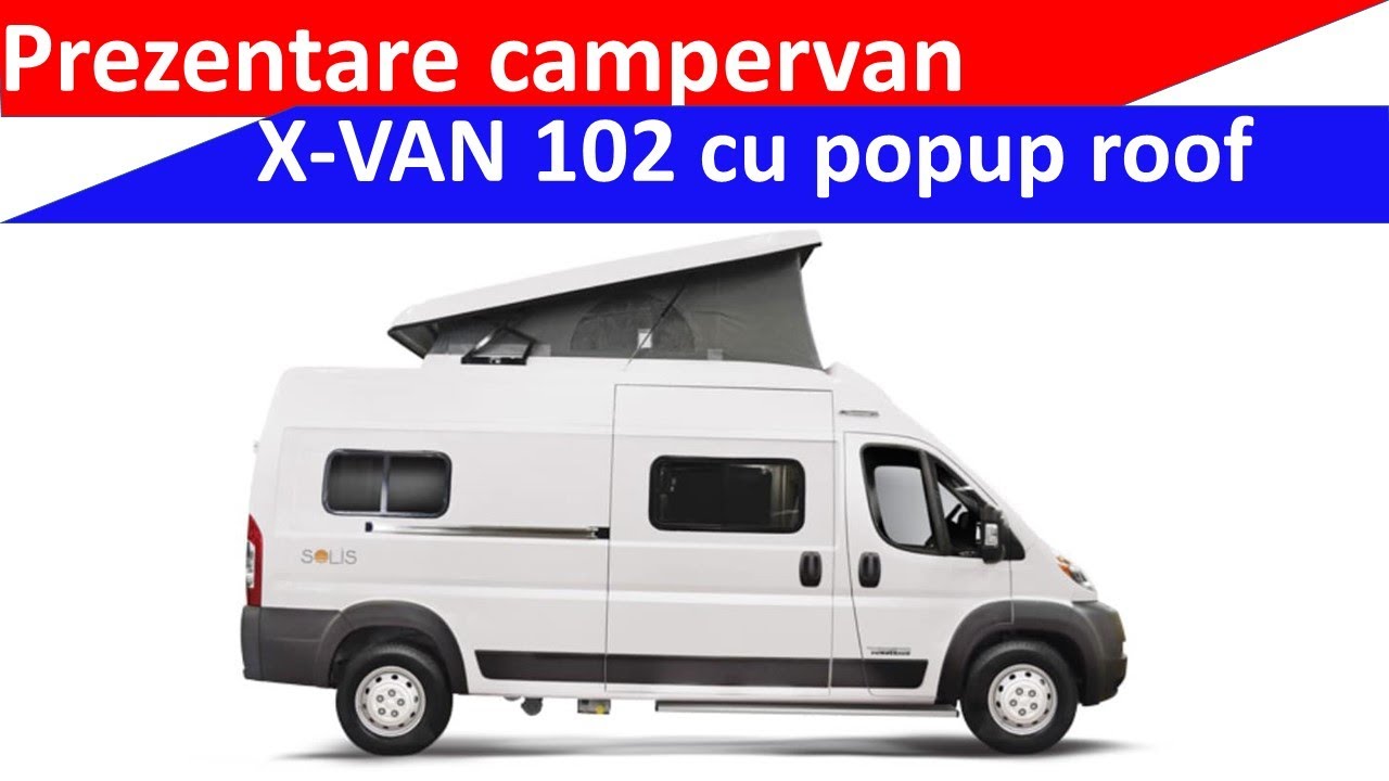 Campervan XVAN 102 cu POPUP ROOF TENT I Prezentare model 2024
