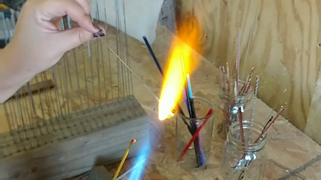 Take 2- start to finish lampwork bead, hot head torch, mapp gas, 104 coe glass, soft glass