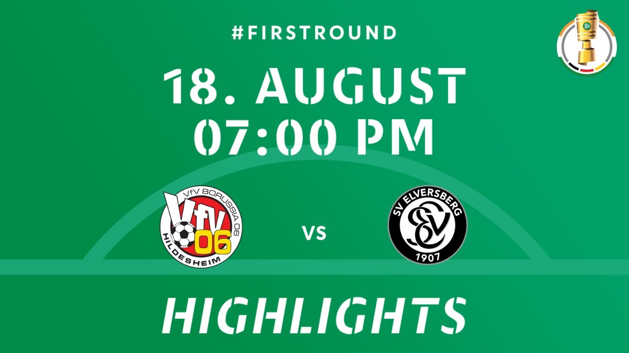 DFB-Pokal 2024/25 Round 1 | VfV 06 Hildesheim vs SV Elversberg | DFB Pokal Highlights | August 18