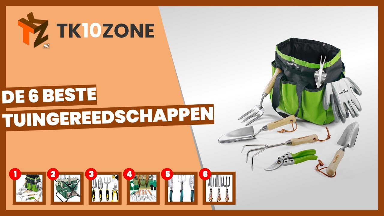 De 6 beste tuingereedschappen