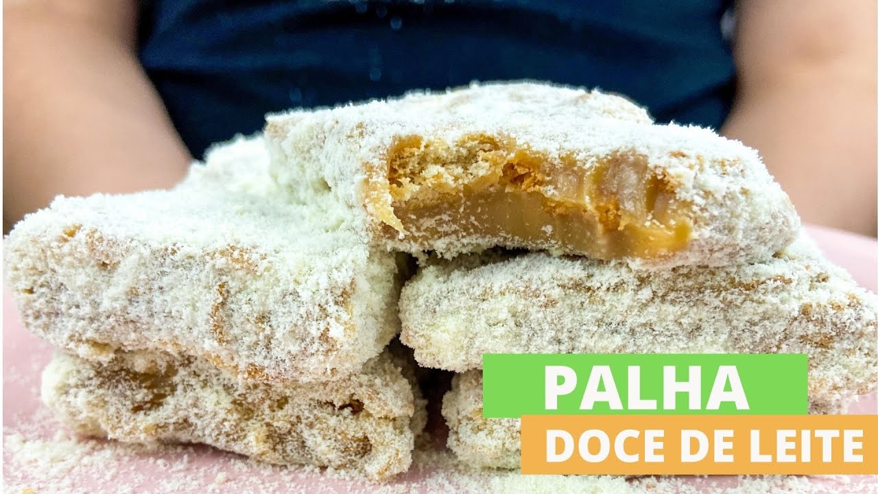 PALHA ITALIANA DE DOCE DE LEITE