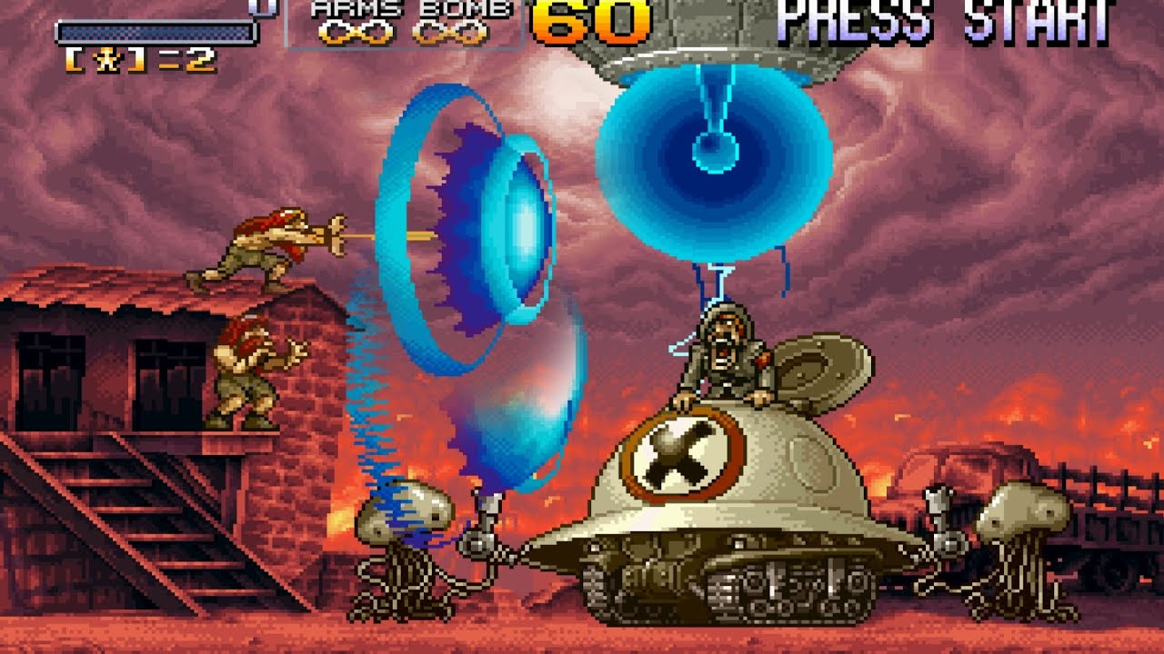 Metal Slug X Soldier Rebel + Hyakutaro Ichimonji (Hack Version)
