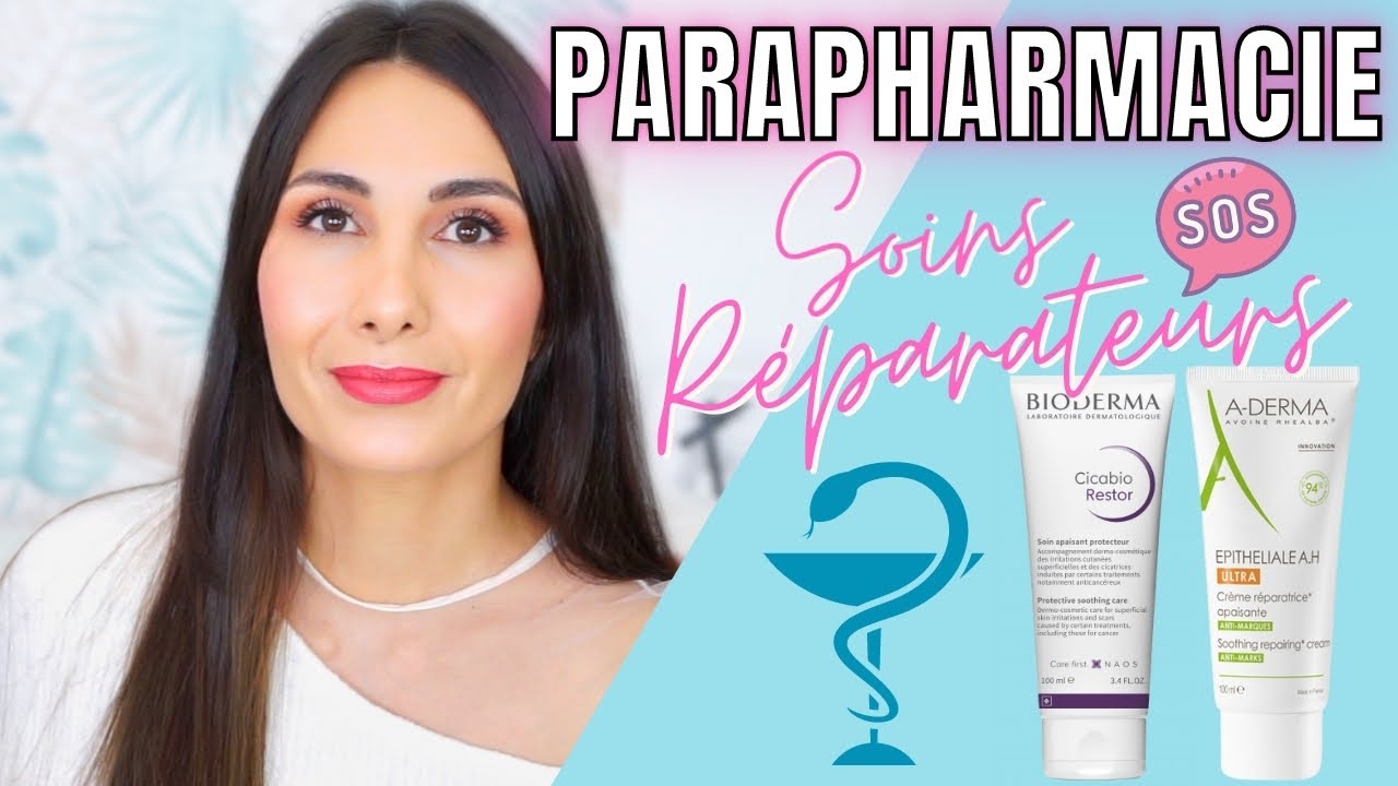 🆘 PARAPHARMACIE | Les Meilleurs SOINS RÉPARATEURS ET CICATRISANTS