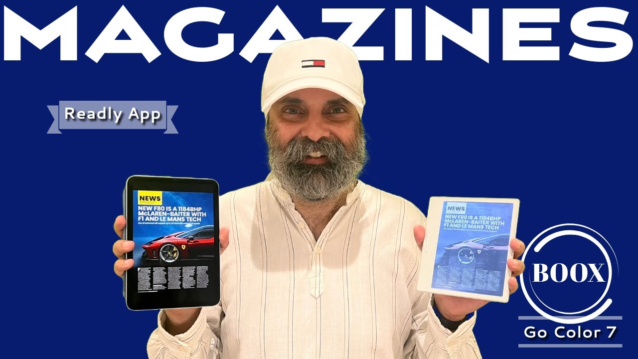 Является ли BOOX Go Color 7 лучшим решением для чтения журналов?