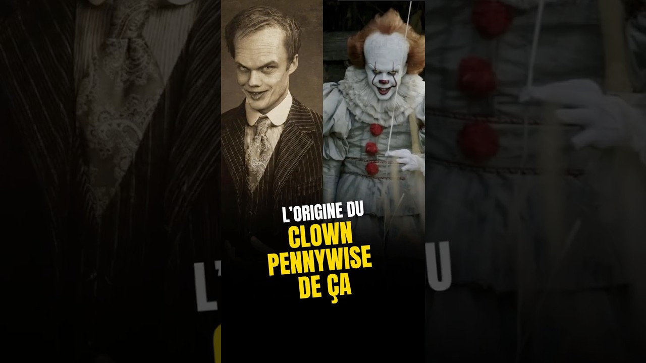 L'origine du clown Pennywise dans #&ccedil;a 🤡🎈