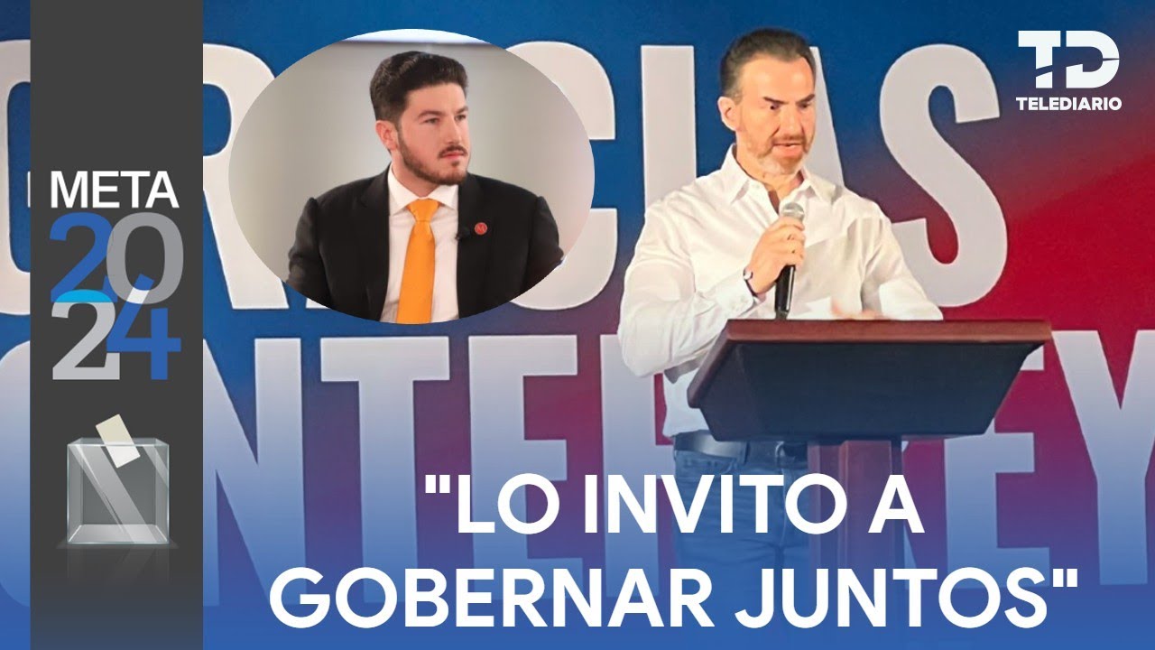 Adrián de la Garza tiende la mano a Samuel García y le plantea trabajar en conjunto