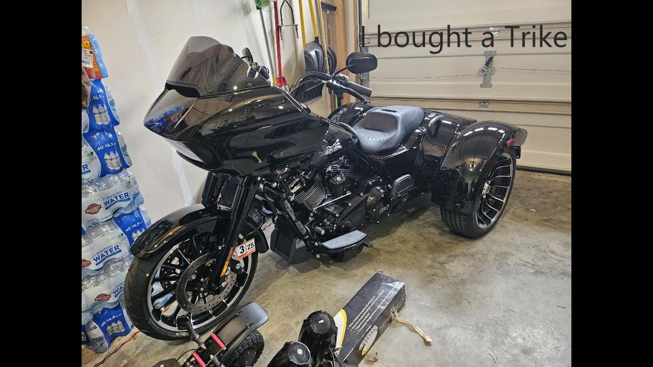 Я только что купил Road Glide 3: Life of Trike (RG3) 2024 года.
