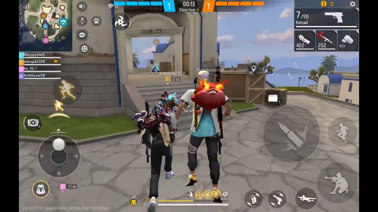 Free fire 🔥 in Cs ranked