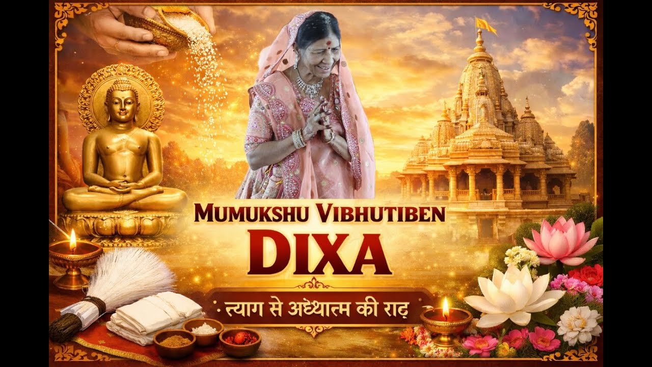 🔴 Live || Diksha Mahotsav || Vibhuti Ben ni ViralYatra || Ahmedabad | || 25.01.26 ||