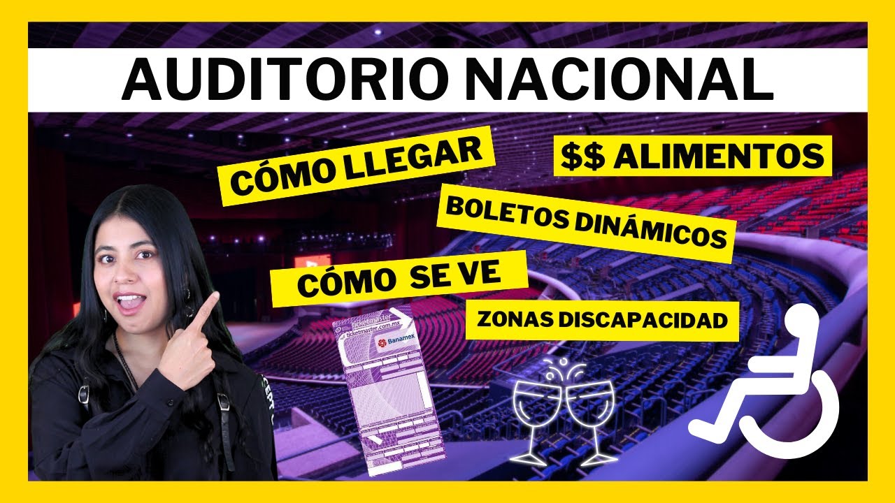 AUDITORIO NACIONAL: TODO lo que necesitas saber si es tu PRIMERA VEZ 😉