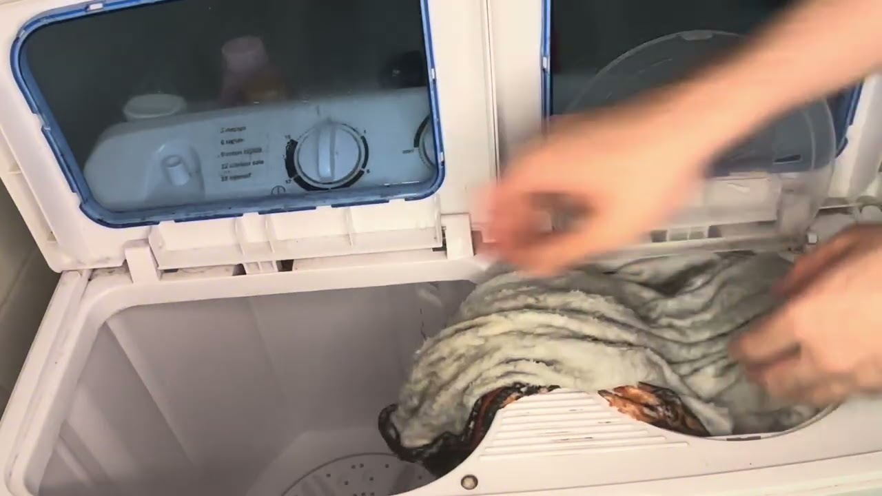Machine à laver camping 5 Kg lavage de ma couverture 