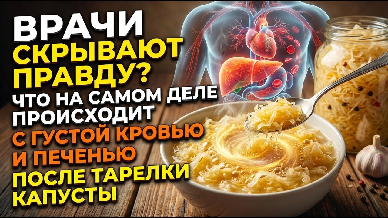 Всего одна ложка к обеду: как обычная квашеная капуста восстанавливает кишечник за 3 дня