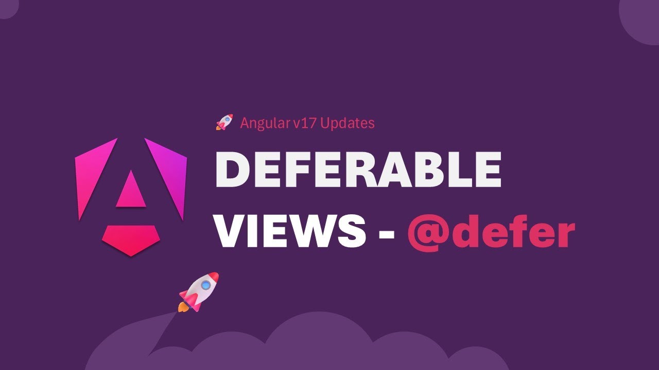 Отложенные представления (@defer) в Angular 17: подробное руководство с практическими примерами.