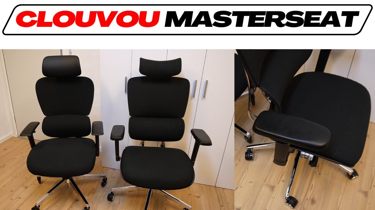 CLOUVOU MasterSeat B&uuml;rostuhl Test 🥇 Vergleich mit dem ProSeat im Test