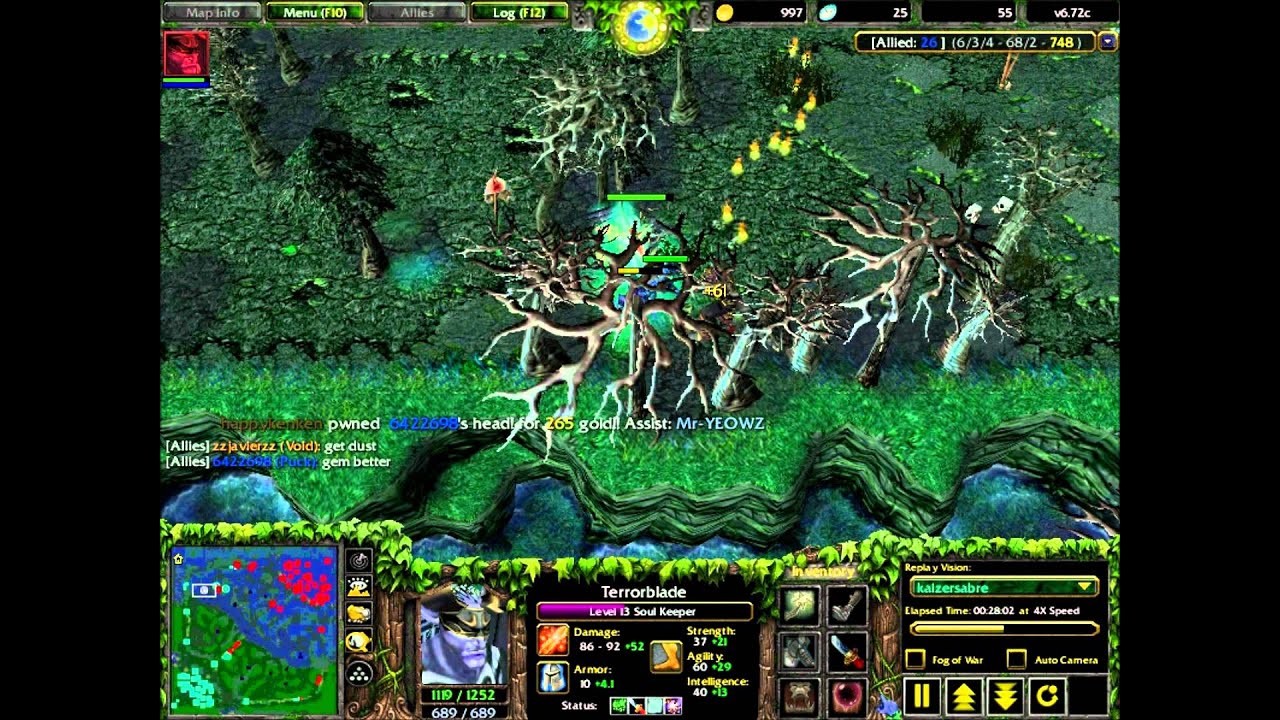 Defence of the Ancients v6.72c - Terrorblade the Soul Keeper